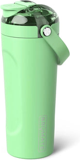 BrüMate MultiShaker Blender Shaker Bottle | 100% Leakproof Insulated Stainless Steel | Pre Workout and Protein Shaker Bottle for the Gym | 25oz (Kiwi)