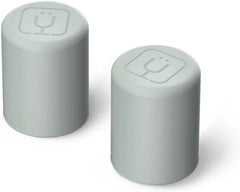 BrüMate Magnetic Straw Caps | Silicone Straw Topper 2-pack | Dust & Dirt Resistant | Compatible with All Era and Resa Tumblers (Sage)