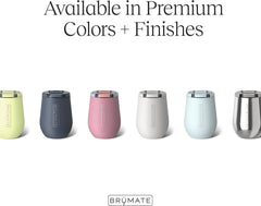 BrüMate Uncork'd 14oz Insulated Wine Tumbler, Mocha