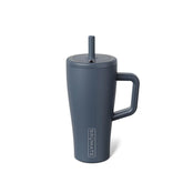 BrüMate Era 20 oz Tumbler with Handle and Straw | 100% Leakproof Insulated Tumbler with Lid and Straw | Made of Stainless Steel | Cup Holder Friendly Base | 20oz (Nightfall Blue)