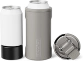 BrüMate Hopsulator Trio 3-in-1 Insulated Can Cooler for 12oz / 16oz Cans + 100% Leak Proof Tumbler with Lid | Insulated for Beer, Soda, and Energy Drinks