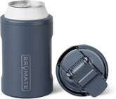 BrüMate Hopsulator Duo 2-in-1 Can Cooler Insulated for Cans + 100% Leak Proof Tumbler with Lid | Can Insulated for Hard Seltzer, Beer, Soda and Energy Drinks