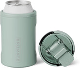 BrüMate Hopsulator Duo 2-in-1 Can Cooler Insulated for Cans + 100% Leak Proof Tumbler with Lid | Can Insulated for Hard Seltzer, Beer, Soda and Energy Drinks