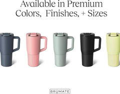 BrüMate Müv - 25oz 100% Leak Proof Insulated Coffee Mug with Handle & Lid - Stainless Steel Coffee Travel Mug - Double Walled Coffee Cup (Nightfall Blue)