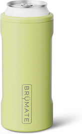 BrüMate Hopsulator Slim Can Cooler Insulated for 12oz Slim Cans | Skinny Can Insulated Stainless Steel Drink Holder for Hard Seltzer, Beer, Soda, and Energy Drinks (Prickly Pear)