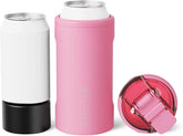 BrüMate Hopsulator Trio 3-in-1 Insulated Can Cooler for 12oz / 16oz Cans + 100% Leak Proof Tumbler with Lid | Insulated for Beer, Soda, and Energy Drinks