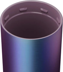 BrüMate Strova 18oz 100% Leakproof Insulated Coffee Mug | Ceramic-Lined Interior | Built-In Silicone Sleeve for Travel | Locking Flip Lid (Dark Aura)
