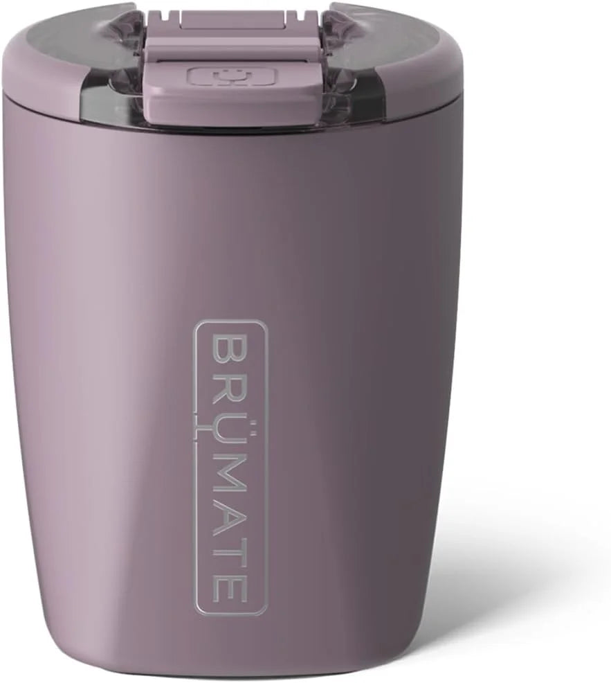BrüMate Rocks 12oz Insulated Lowball Whiskey Tumbler, Lilac Dusk