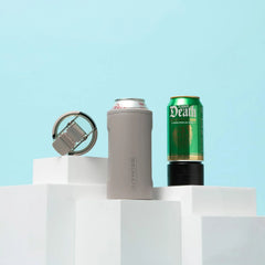 BrüMate Hopsulator Trio 3-in-1 Insulated Can Cooler for 12oz / 16oz Cans + 100% Leak Proof Tumbler with Lid | Insulated for Beer, Soda, and Energy Drinks