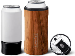 (Official) Bluemate Trio Vacuum Insulated Tumbler with Lid, Walnut Influencer "Chanjiro and Couple"! 3-Way Tumbler, Stainless Steel Vacuum Insulated Construction, Keeps Cold and Cold for Long Times,