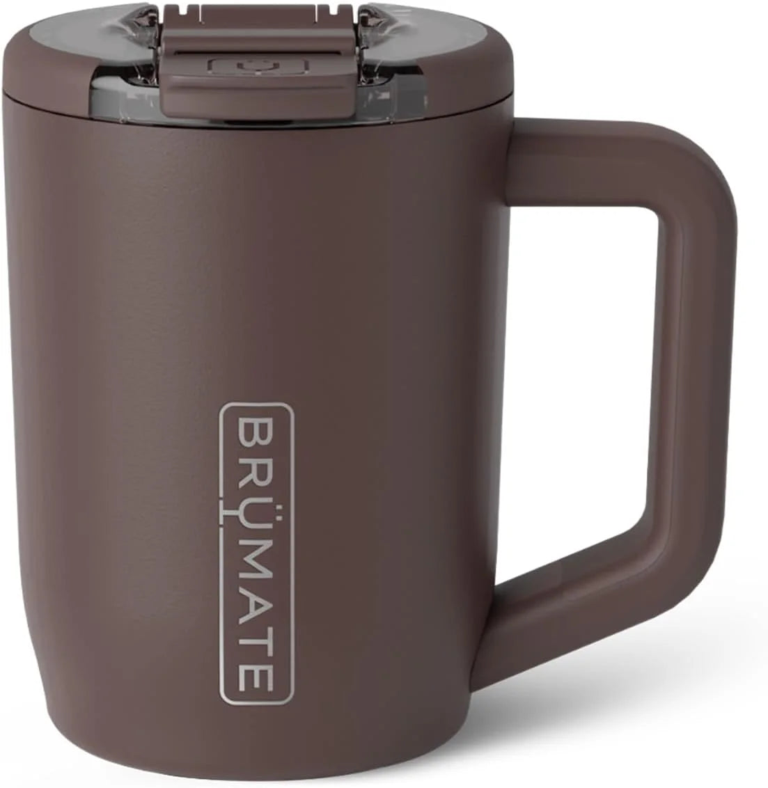 BrüMate Müv - 15oz 100% Leak Proof Insulated Coffee Mug with Handle & Lid - Stainless Steel Coffee Travel Mug - Double Walled Coffee Cup (Java)