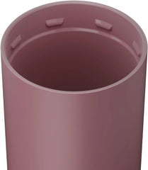 BrüMate Strova 18oz 100% Leakproof Insulated Coffee Mug | Ceramic-Lined Interior | Built-In Silicone Sleeve for Travel | Locking Flip Lid (Rose Taupe)