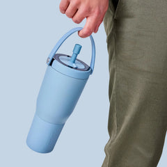 BrüMate Magnetic Straw Caps | Silicone Straw Topper 2-pack | Dust & Dirt Resistant | Compatible with All Era and Resa Tumblers (Primrose)