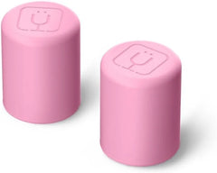 BrüMate Magnetic Straw Caps | Silicone Straw Topper 2-pack | Dust & Dirt Resistant | Compatible with All Era and Resa Tumblers (Primrose)