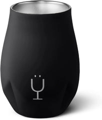 BrüMate NOS'R, Double-Wall Stainless Steel Whiskey Nosing Glass - 7 Oz (Matte Black)