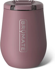 BrüMate Uncork'd 14oz Insulated Wine Tumbler, Rose Taupe