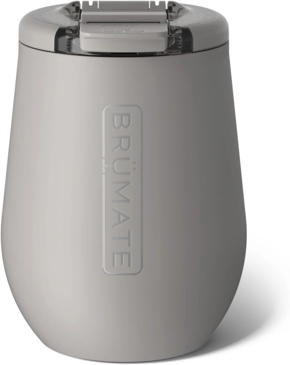 BrüMate Uncork'd 14oz Insulated Wine Tumbler, Mocha